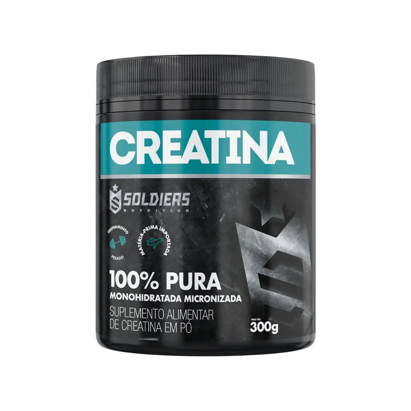 Creatina Monohydrate Pote 300g- Pura 100%